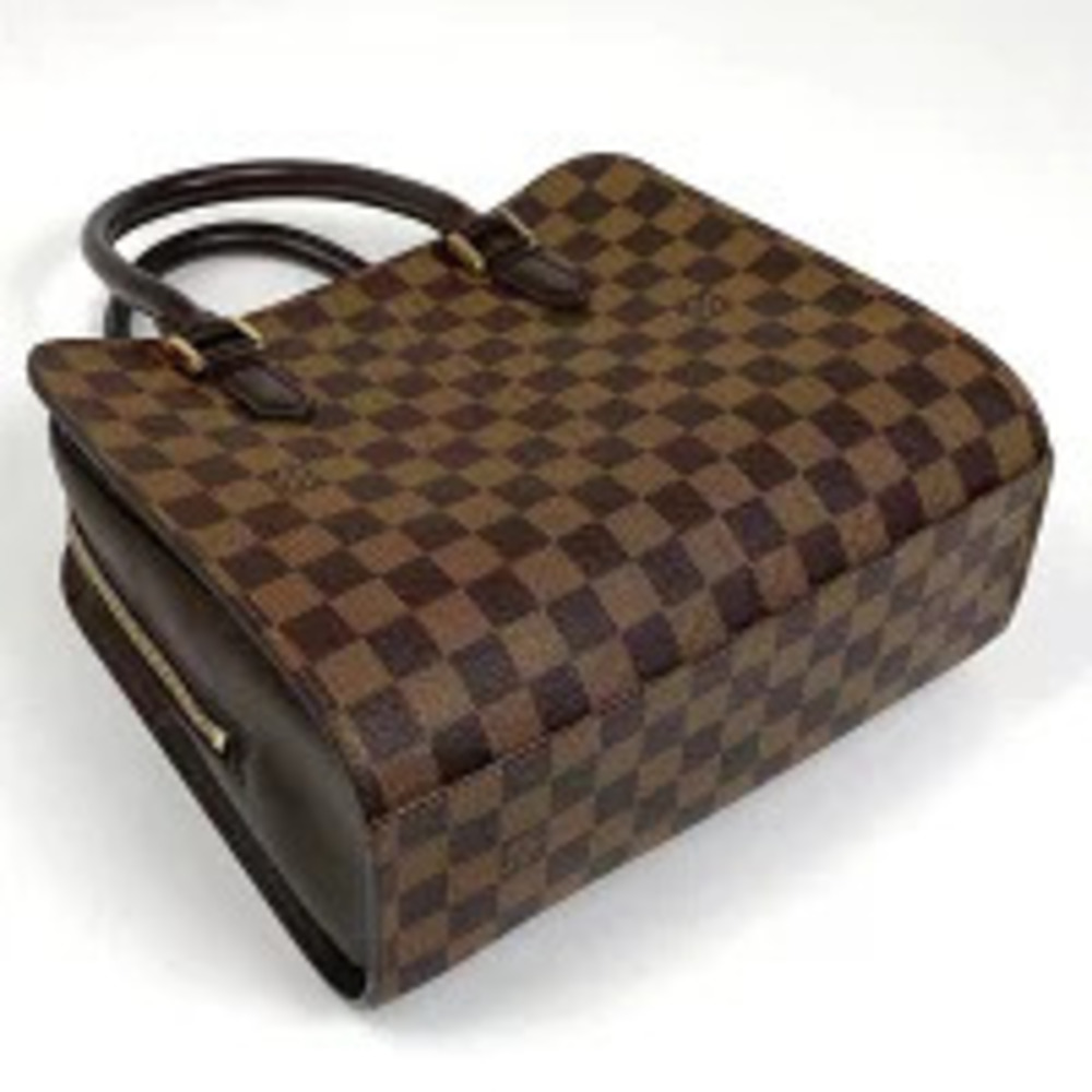 Louis Vuitton Triana Damier Handbag Brown